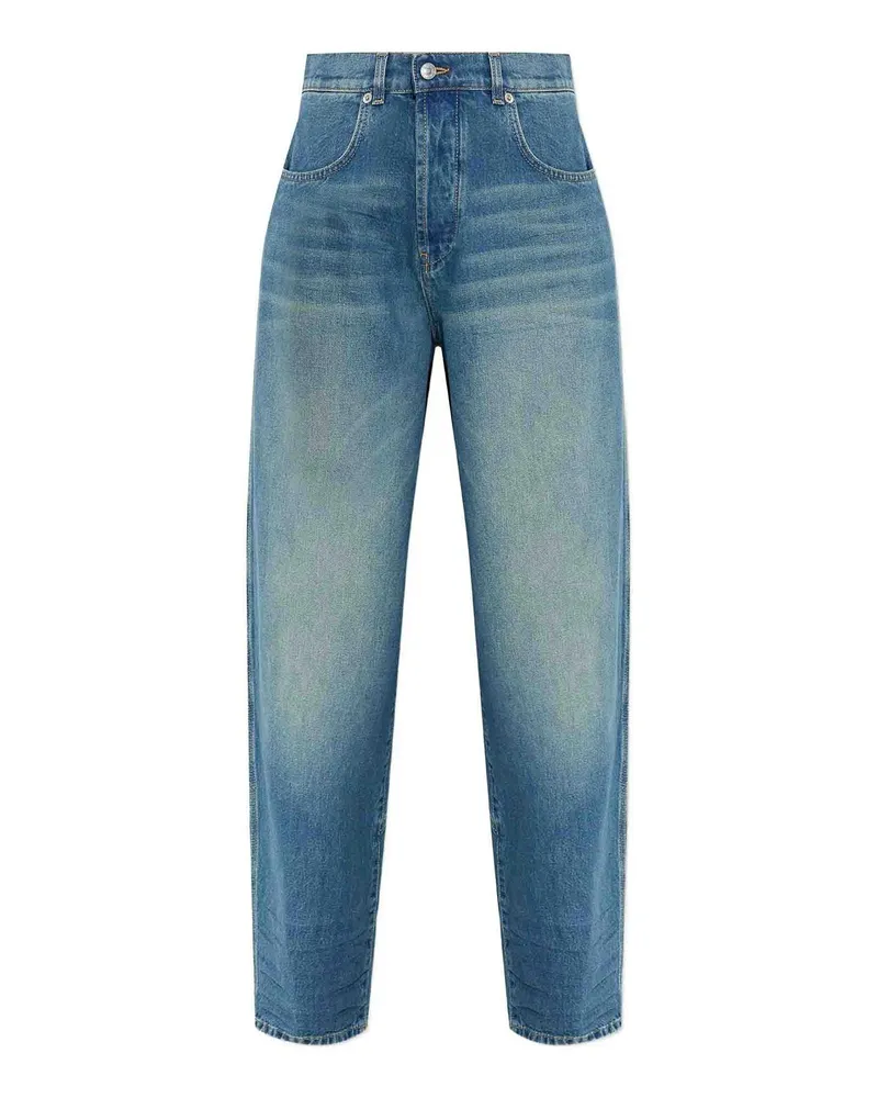 Moschino Straight Leg Jeans - Blau Blau