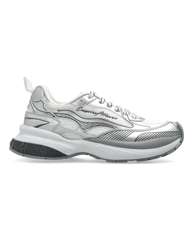 Emporio Armani Sneaker - Silber Silber