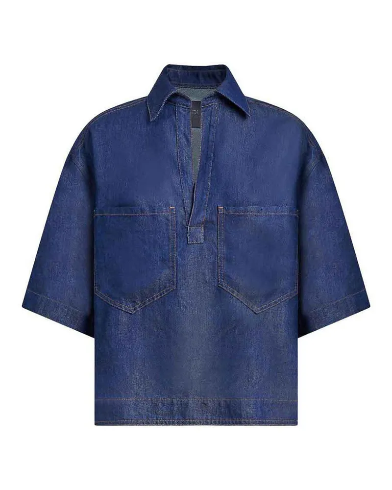 Dondup Hemd - Blau Blau