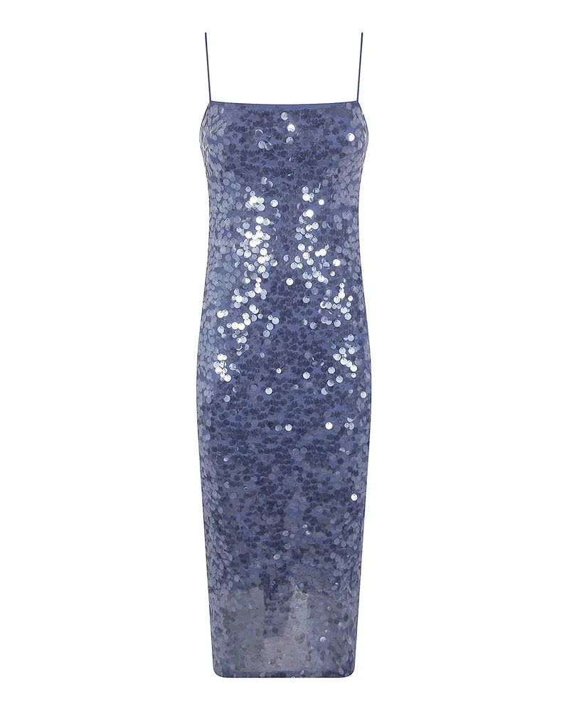 Ralph Lauren Knielanges Kleid - Blau Blau