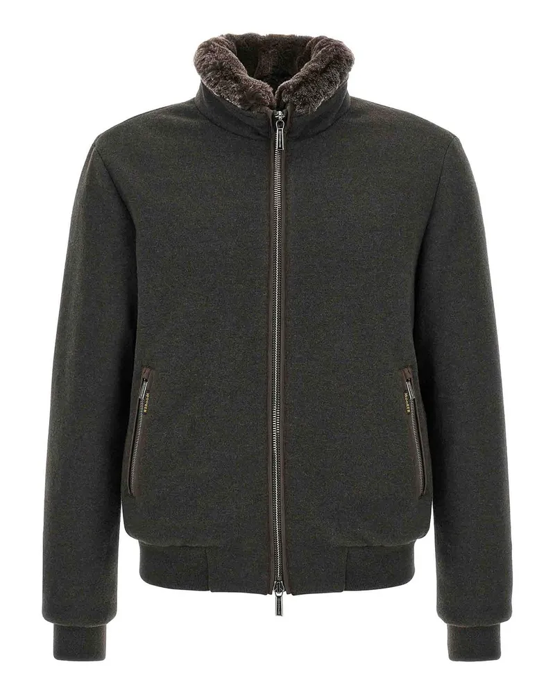 MOORER Bomberjacke - Braun Braun