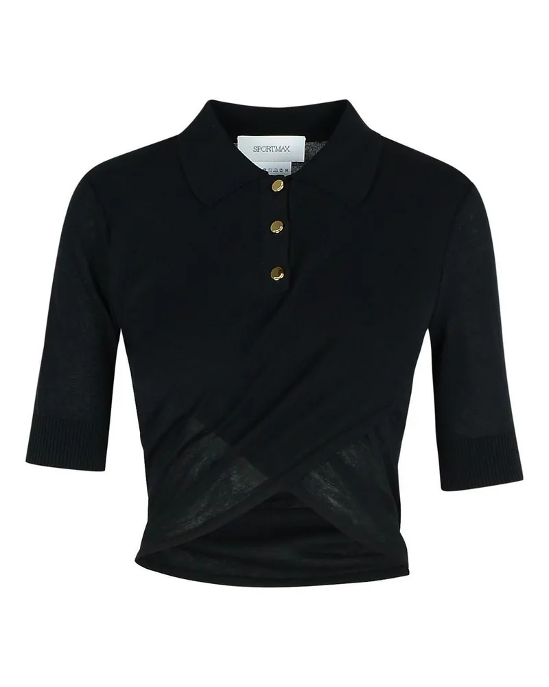 SPORTMAX Schlagjeans - Schwarz Schwarz