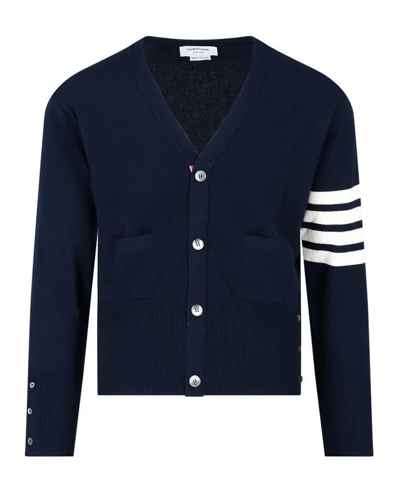 Thom Browne Cardigan - Blau Blau