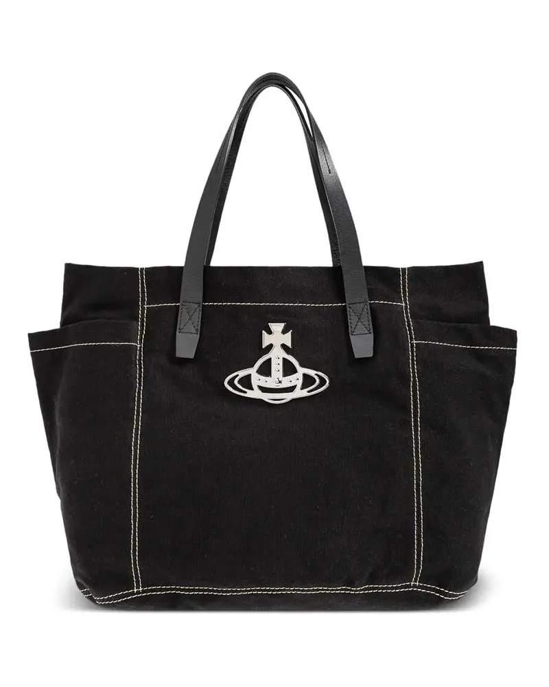 Vivienne Westwood Shopper - Schwarz Schwarz