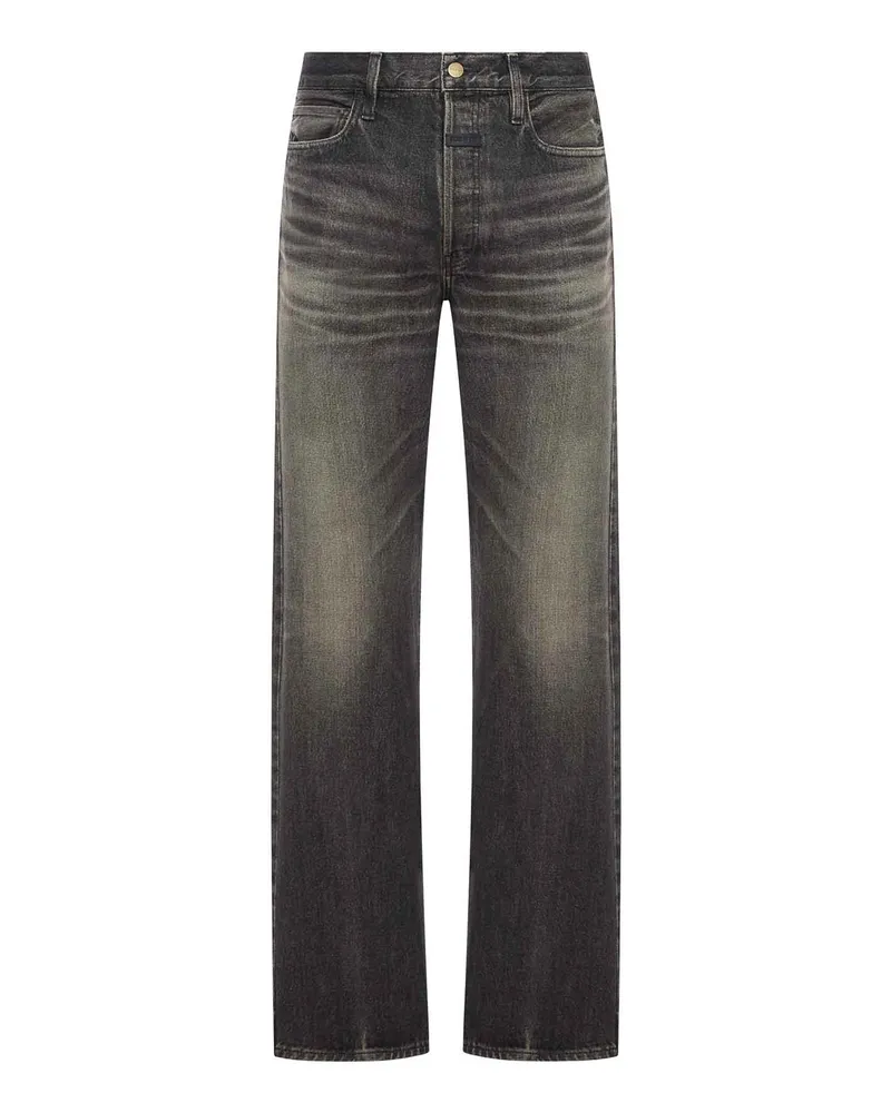 Fear of God Straight Leg Jeans - Schwarz Schwarz