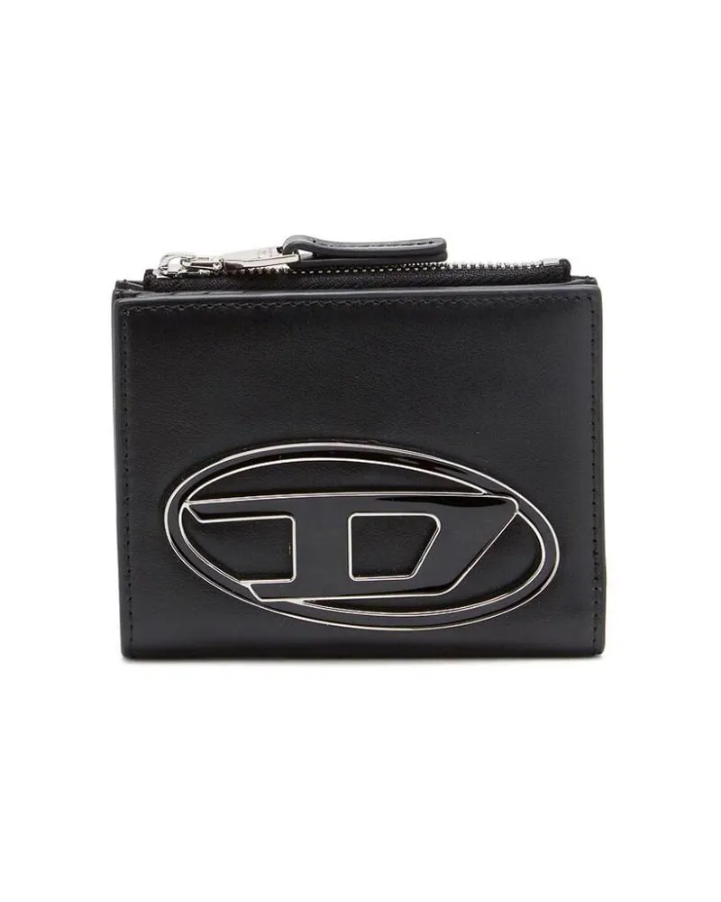 Diesel Portemonnaie - Schwarz Schwarz