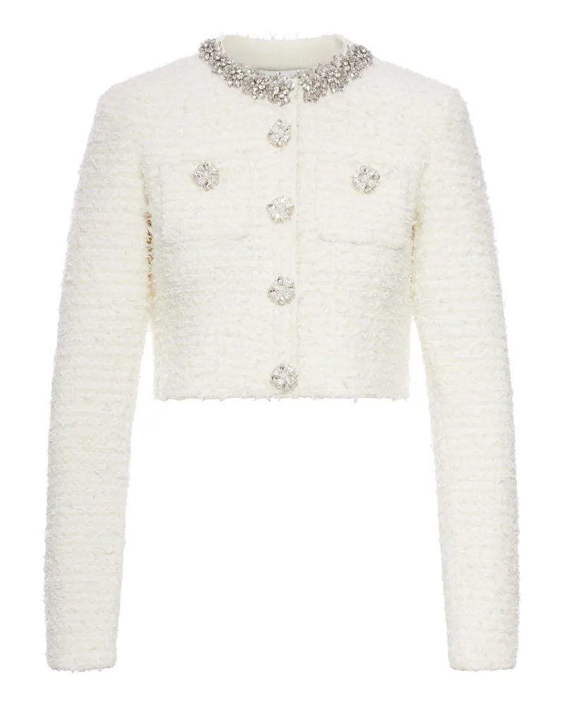 Self-Portrait Cardigan - Nude Nude