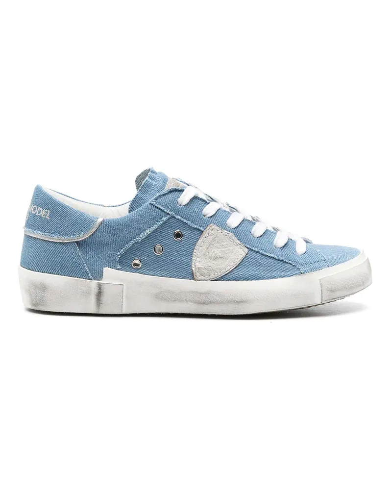 Philippe Model Sneaker - Schwarz Hellblau