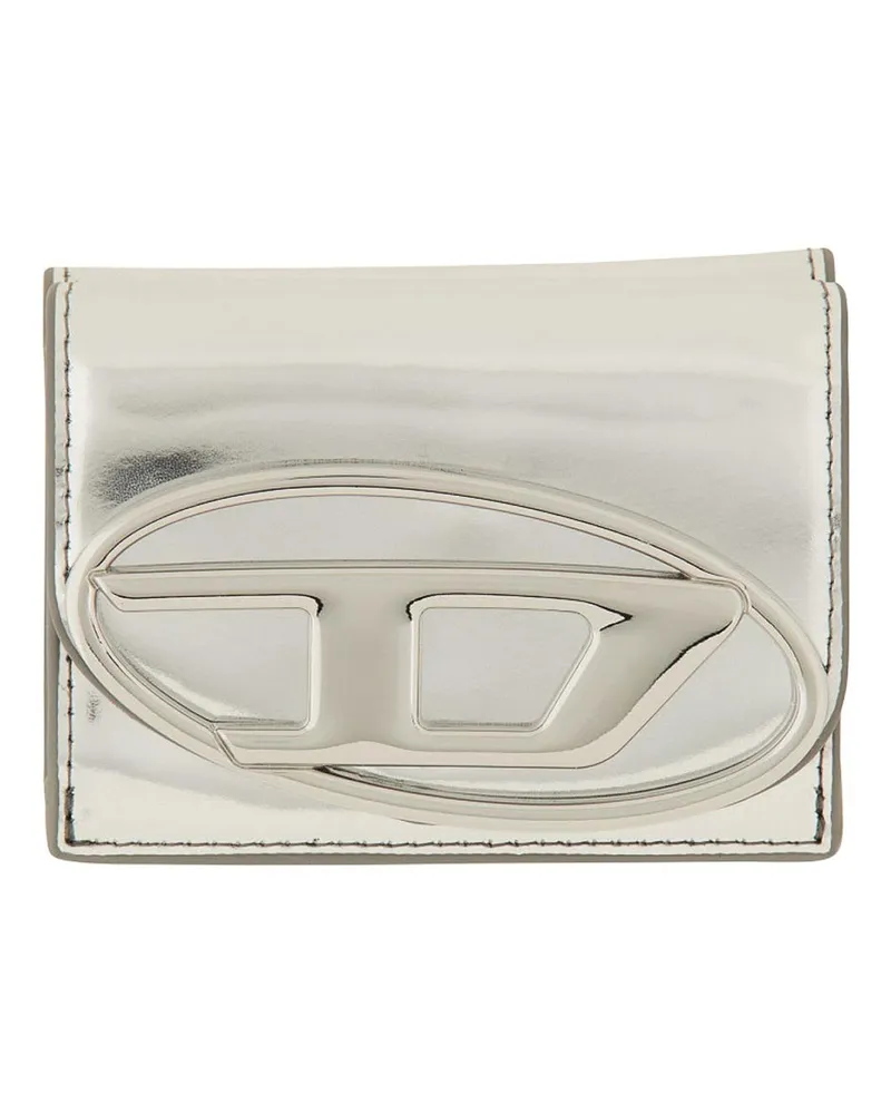 Diesel Portemonnaie - Silber Silber