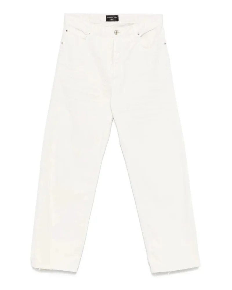 Balenciaga Bootcut Jeans - Weiß Weiß