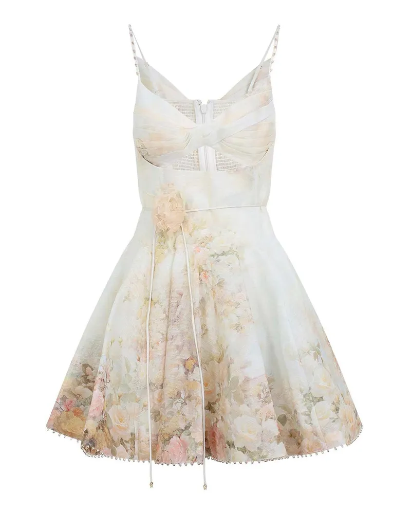 Zimmermann Kurzes Kleid - Weiß Weiß
