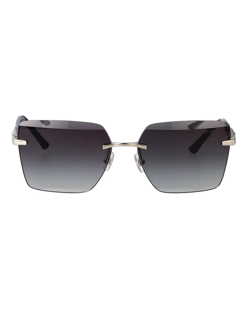 Jimmy Choo Sonnenbrille - Silber Silber