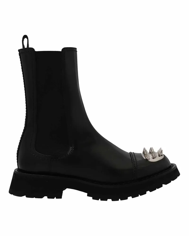 Alexander McQueen Stiefeletten - Schwarz Schwarz