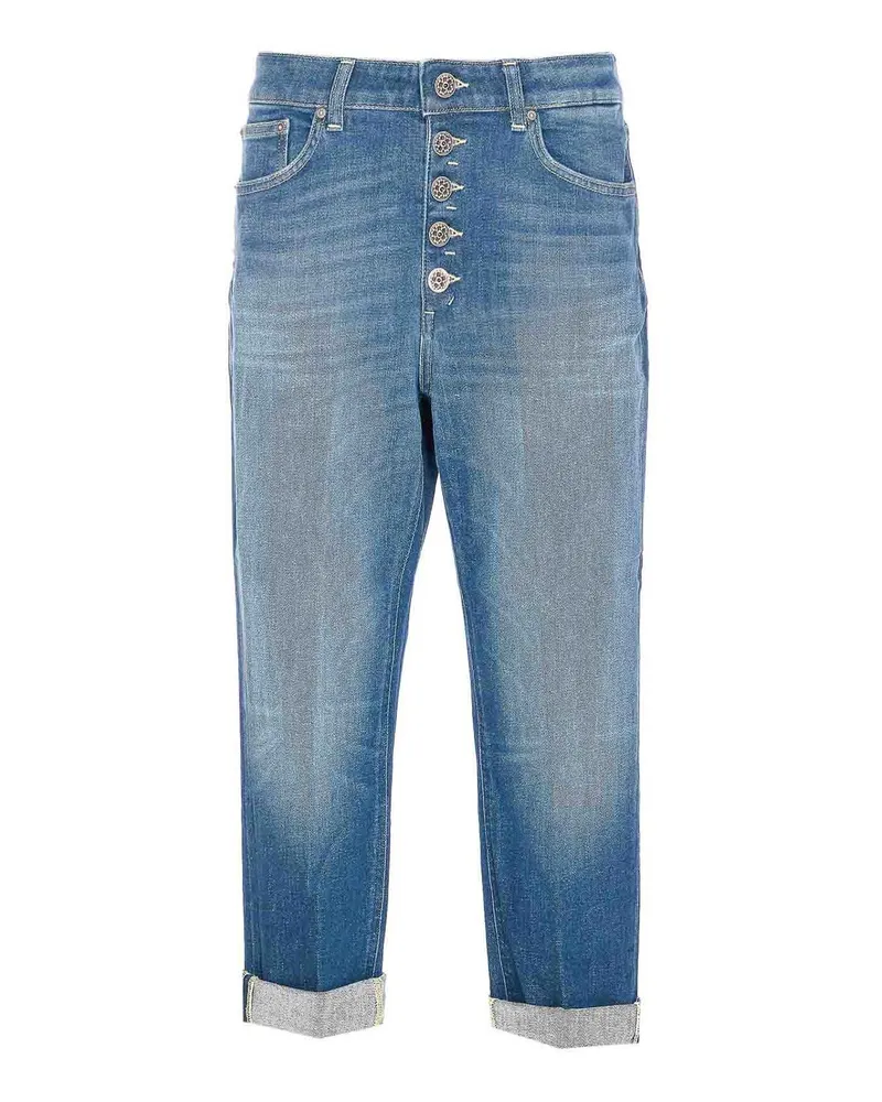 Dondup Bootcut Jeans - Blau Blau