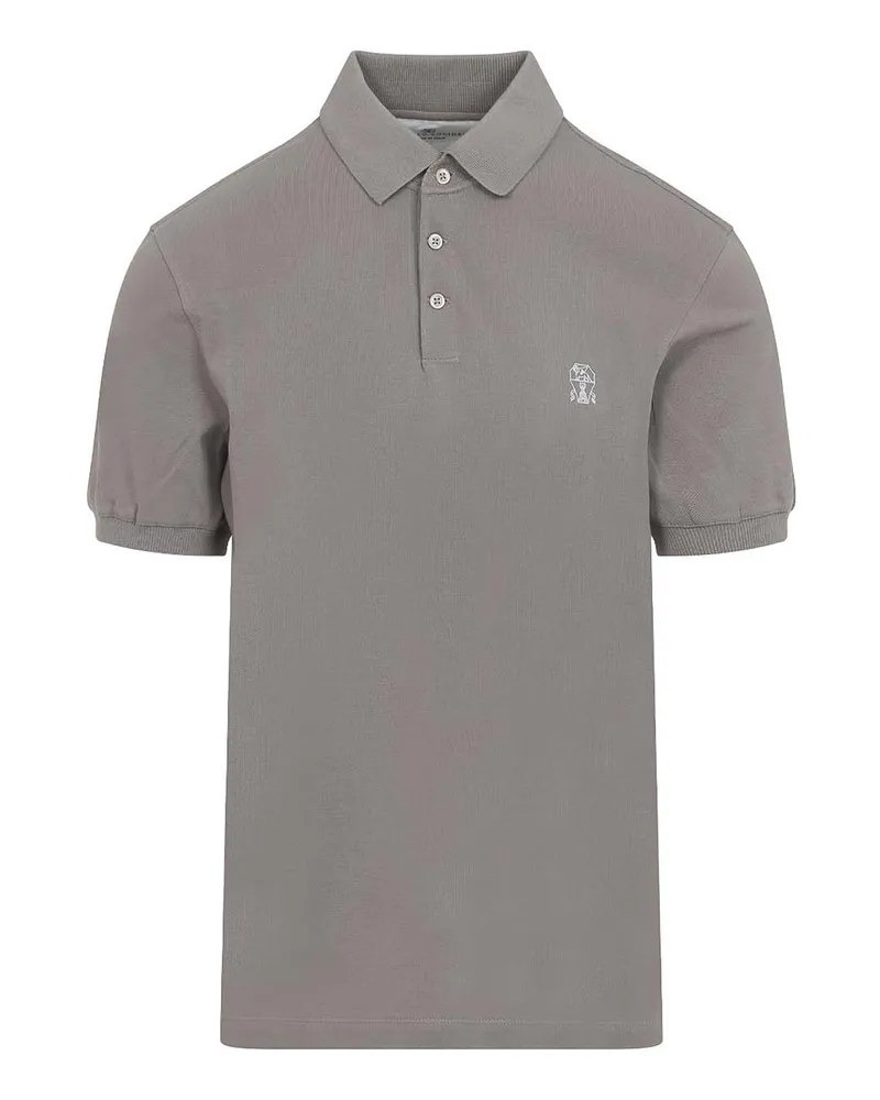 Brunello Cucinelli Poloshirt - Braun Braun