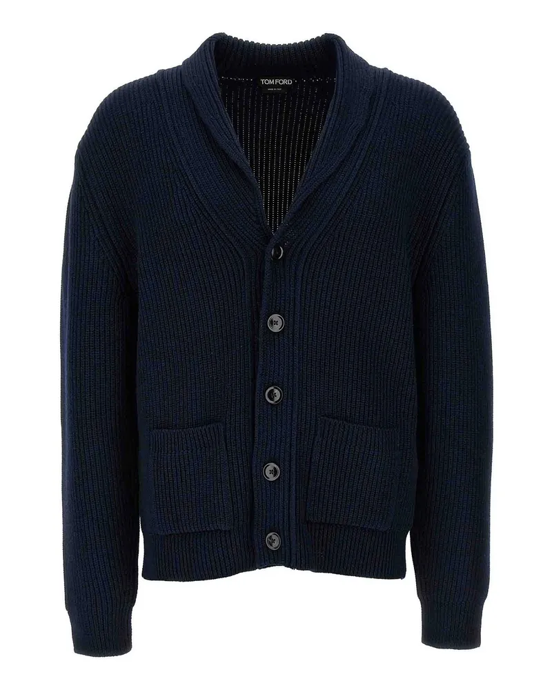 Tom Ford Cardigan - Blau Blau