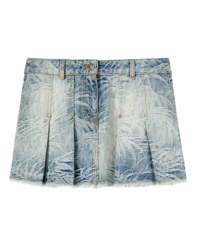 Palm Angels Minirock - Blau Blau