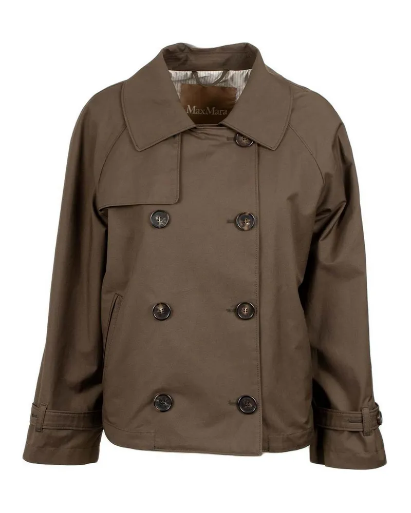 Max Mara Trenchcoat - Grün Grün
