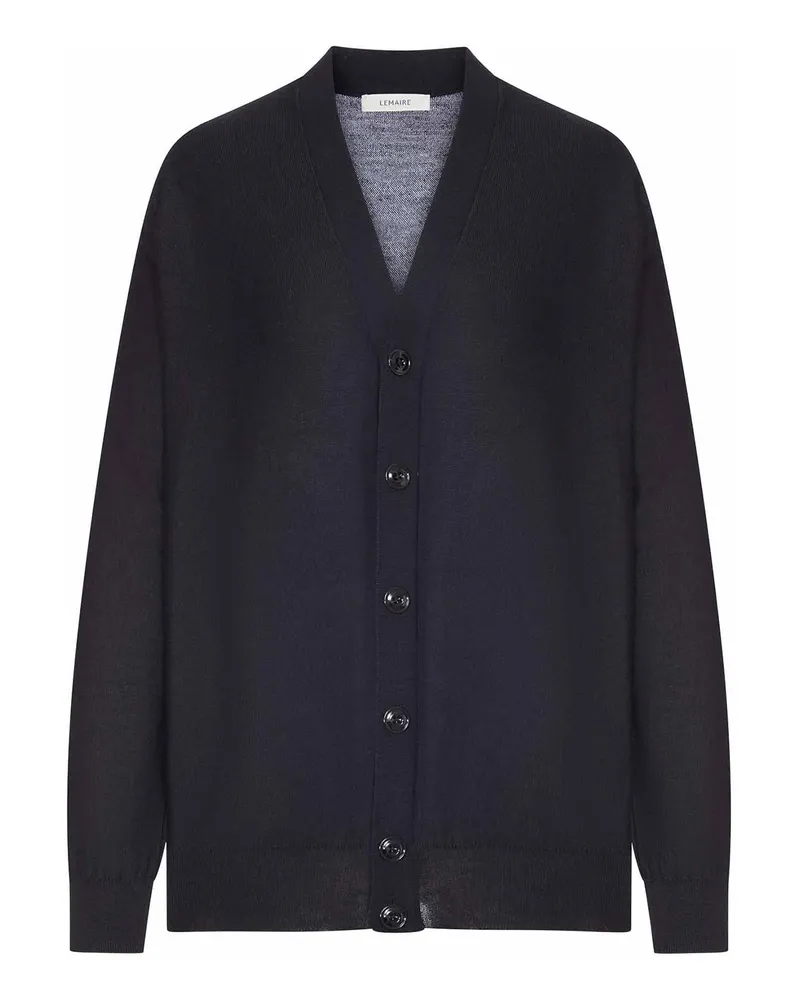 Christophe Lemaire Cardigan - Schwarz Schwarz