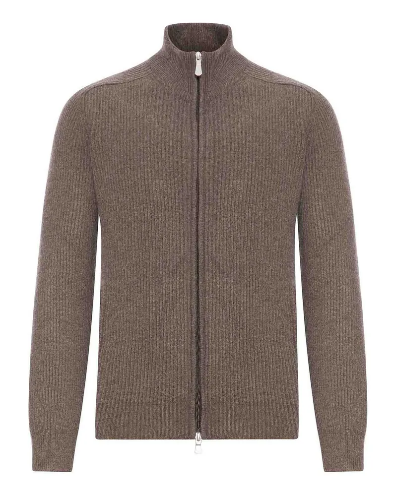 Gran Sasso Rundhalspullover - Braun Braun