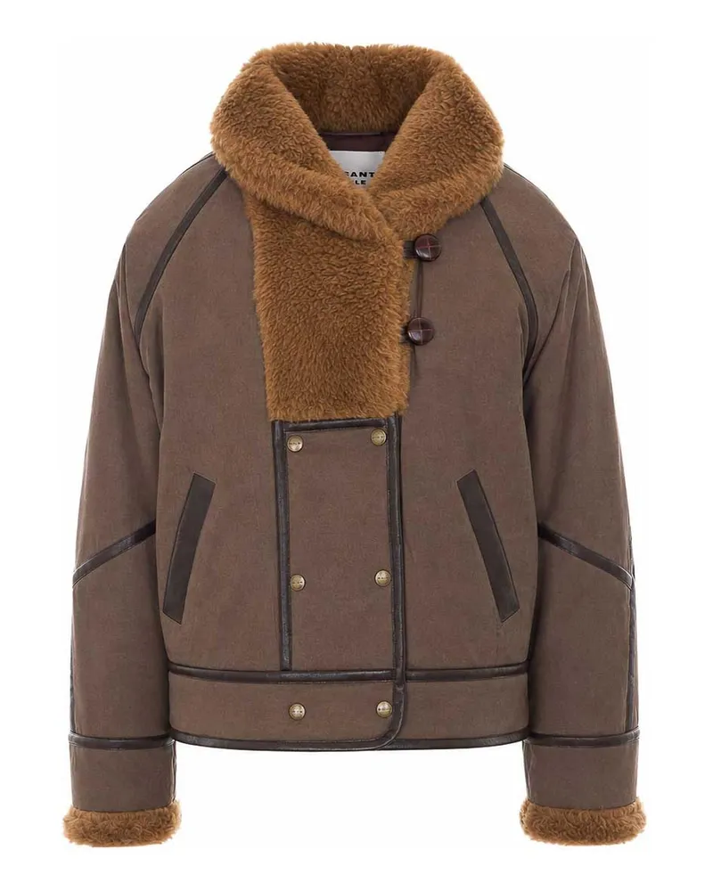Étoile Isabel Marant Daunenjacke - Braun Braun
