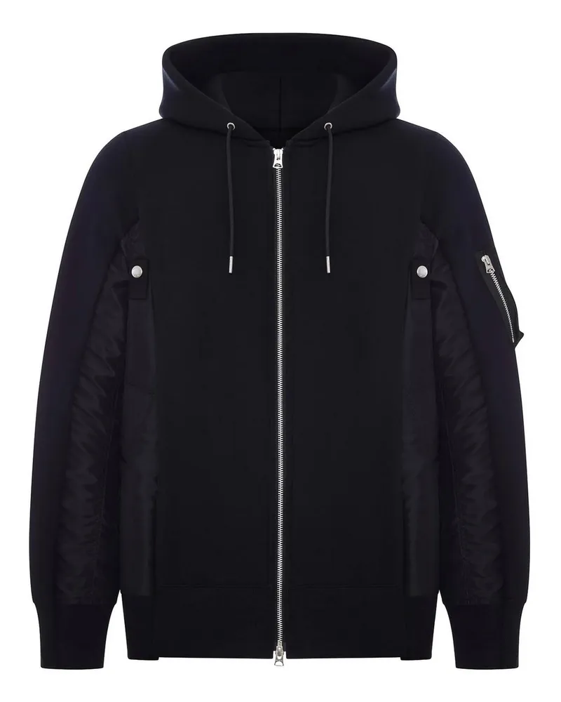 Sacai Sweatshirt - Schwarz Schwarz