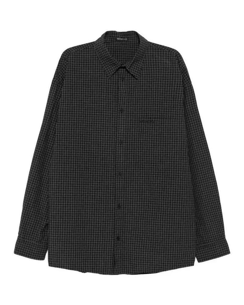 Balenciaga Hemd - Schwarz Schwarz