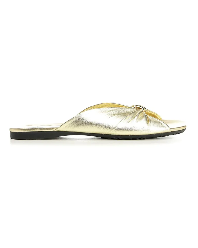 Loewe Zehentrenner - Gold Gold