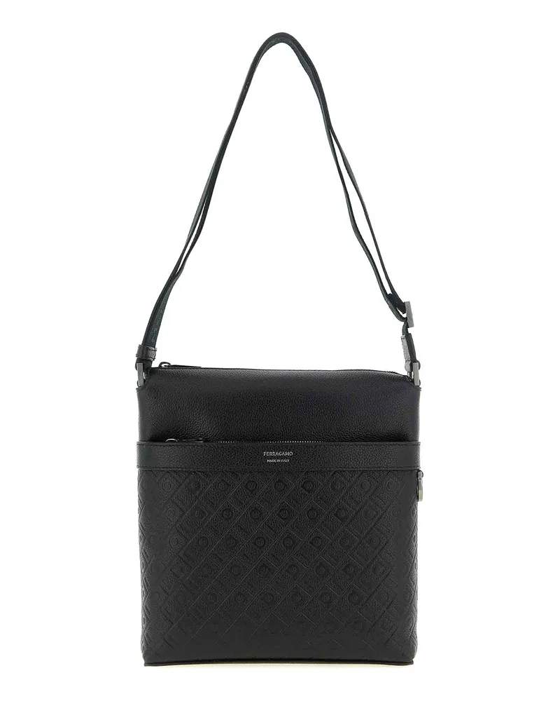 Ferragamo Umhängetasche - Schwarz Schwarz