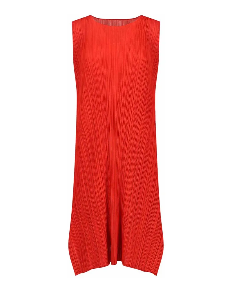 Issey Miyake Knielanges Kleid - Rot Rot