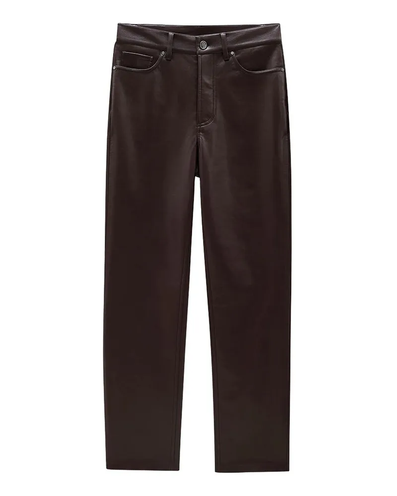 Anine Bing Lederhose - Braun Braun