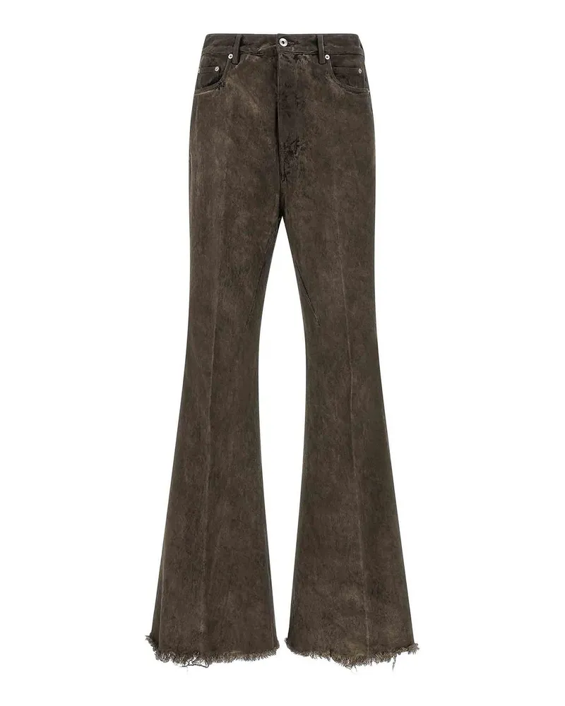Rick Owens Bootcut Jeans - Grau Grau