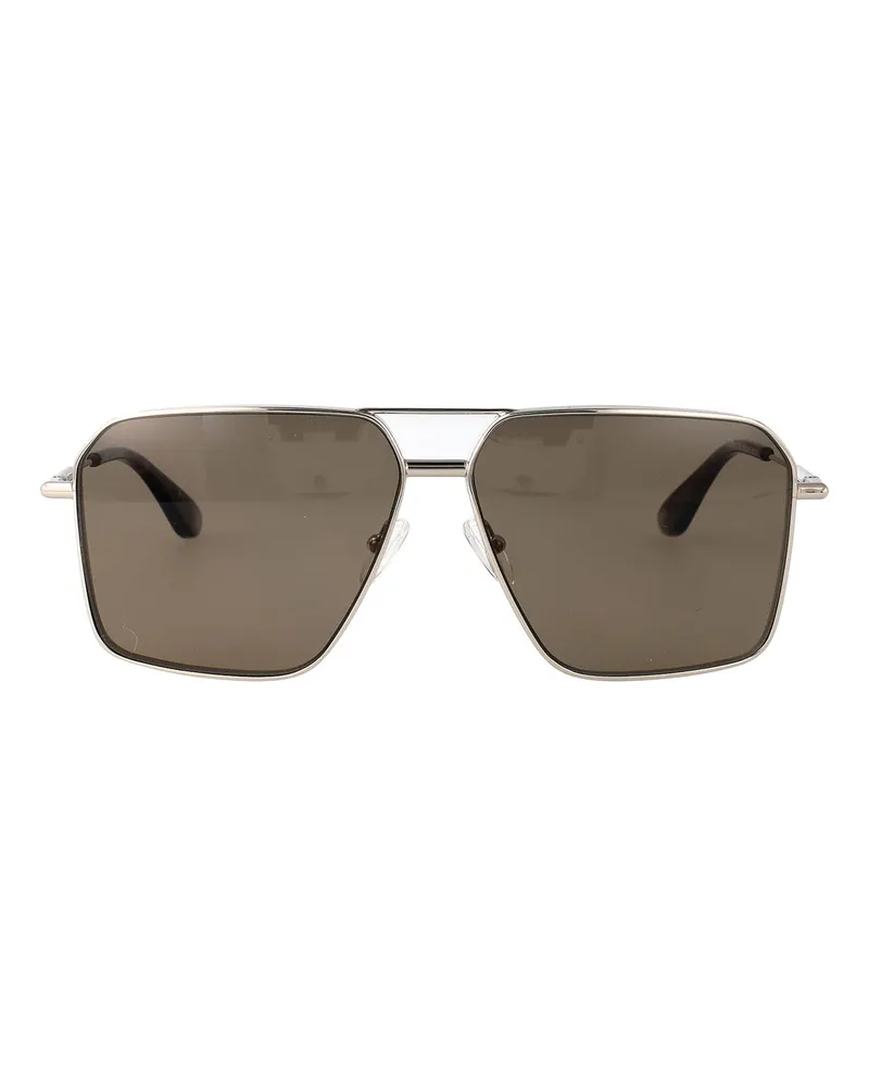 Alexander McQueen Sonnenbrille - Braun Braun