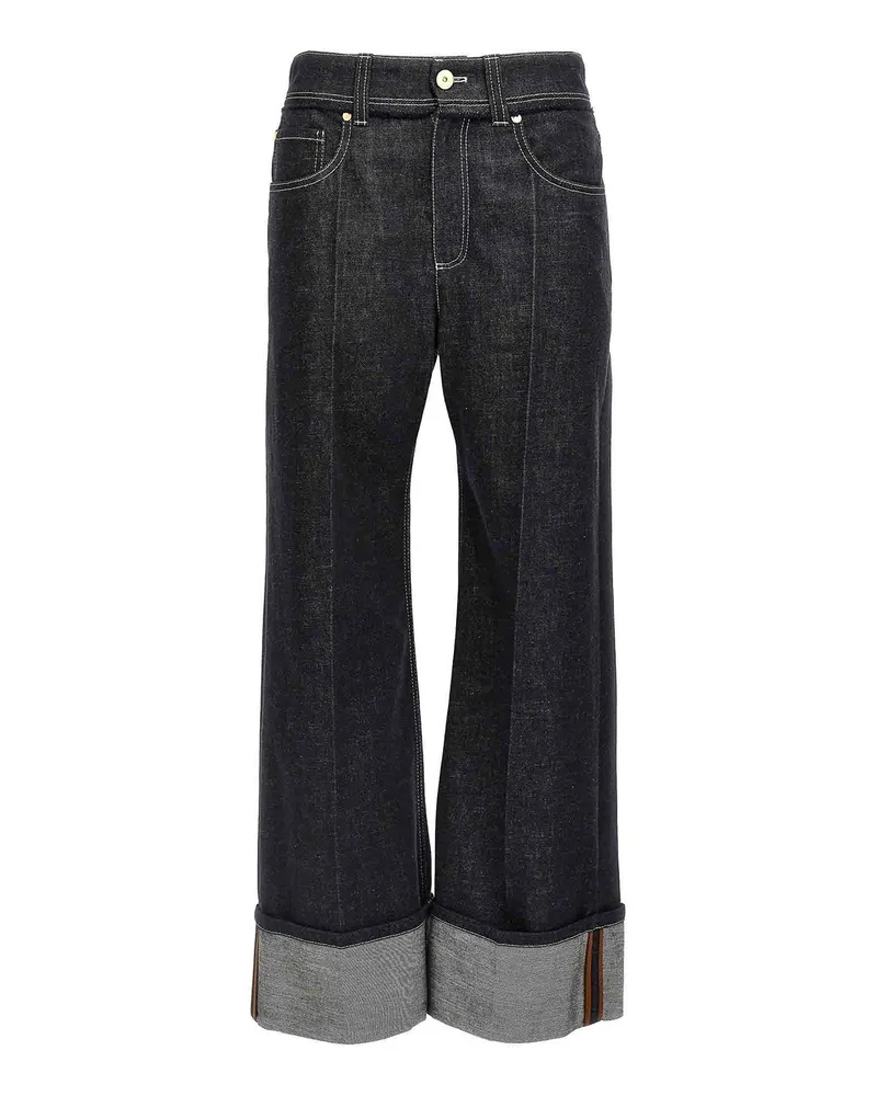 Brunello Cucinelli Bootcut Jeans - Blau Blau