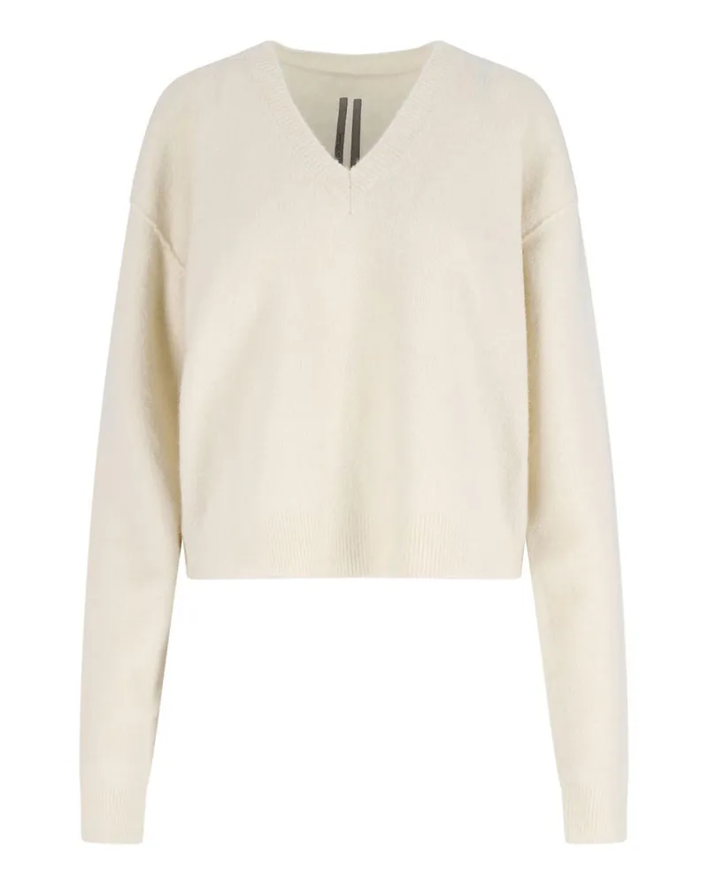 Rick Owens U-Boot-Pullover - Weiß Weiß