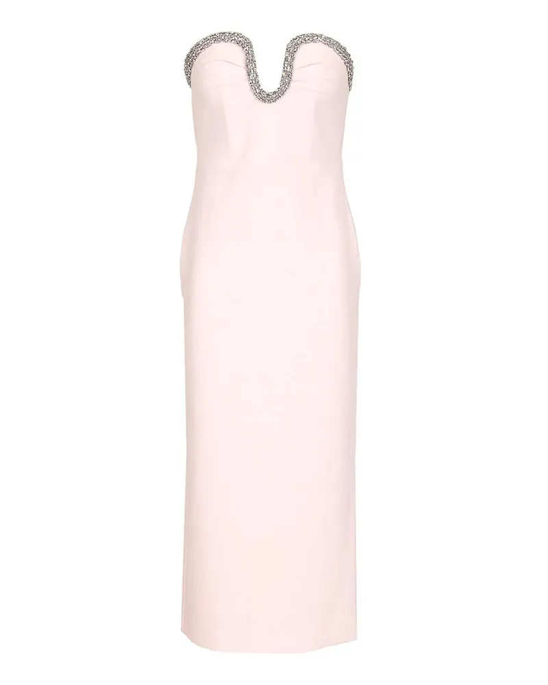 Roland Mouret Maxikleid - Rosa Rosa
