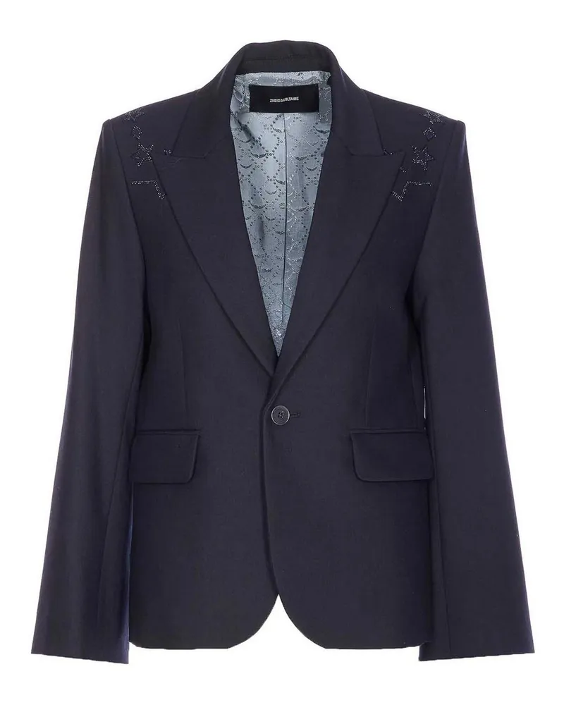 Zadig & Voltaire Knielanges Kleid - Blau Blau