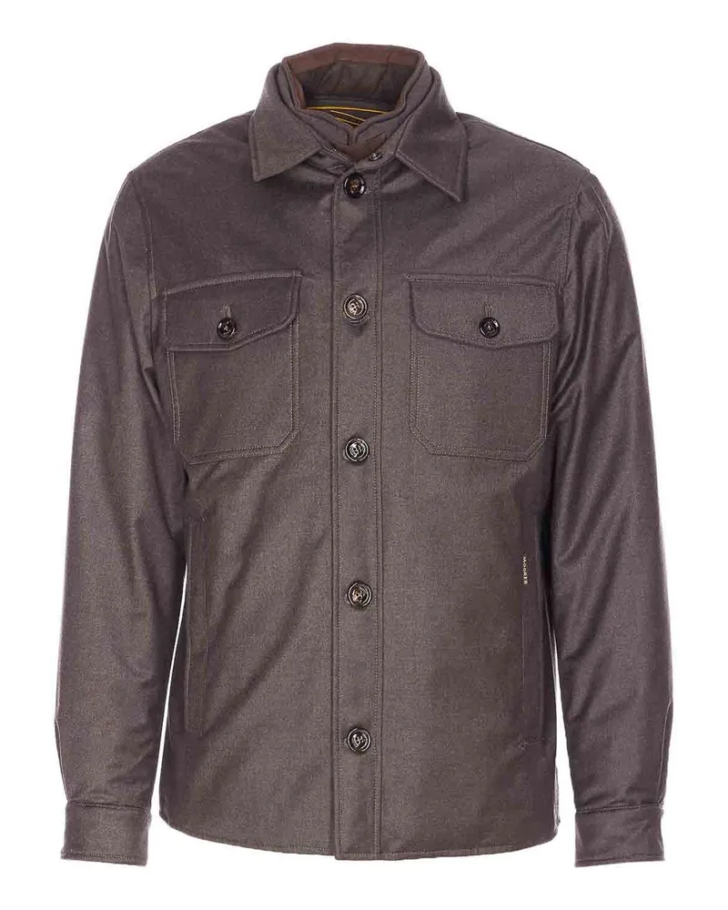 MOORER Daunenjacke - Braun Braun