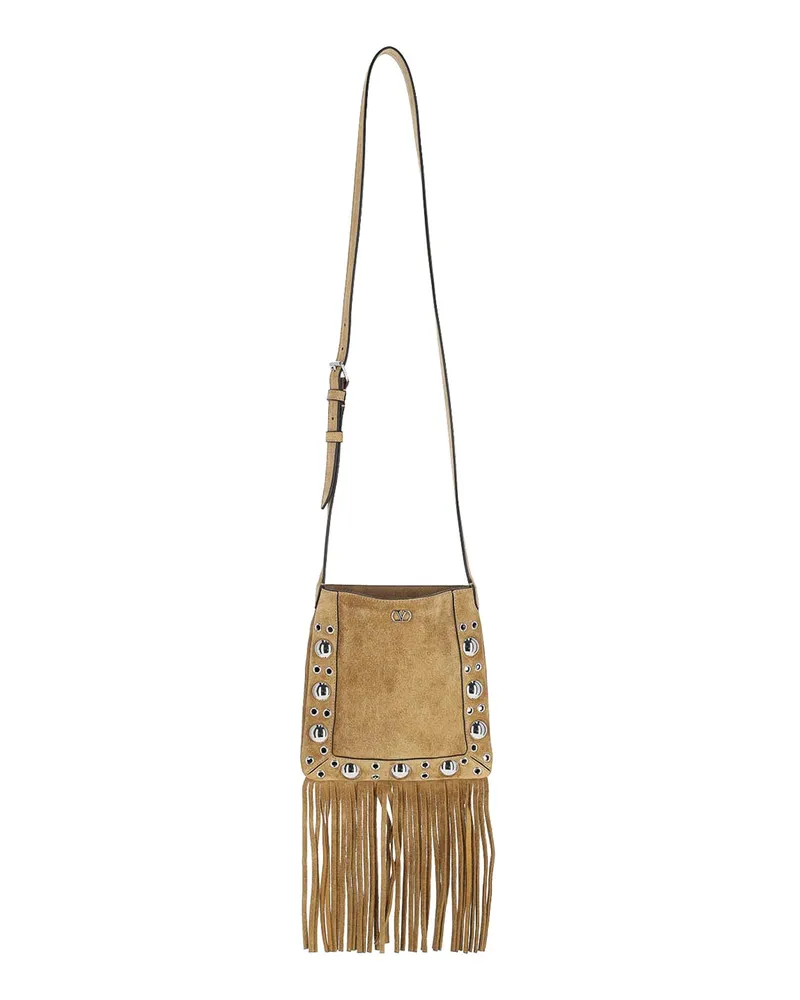 Valentino Garavani Schultertasche - Beige Beige
