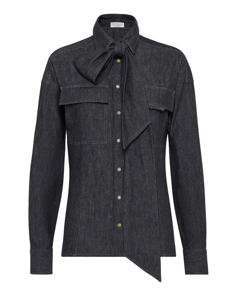Brunello Cucinelli Hemd - Blau Blau