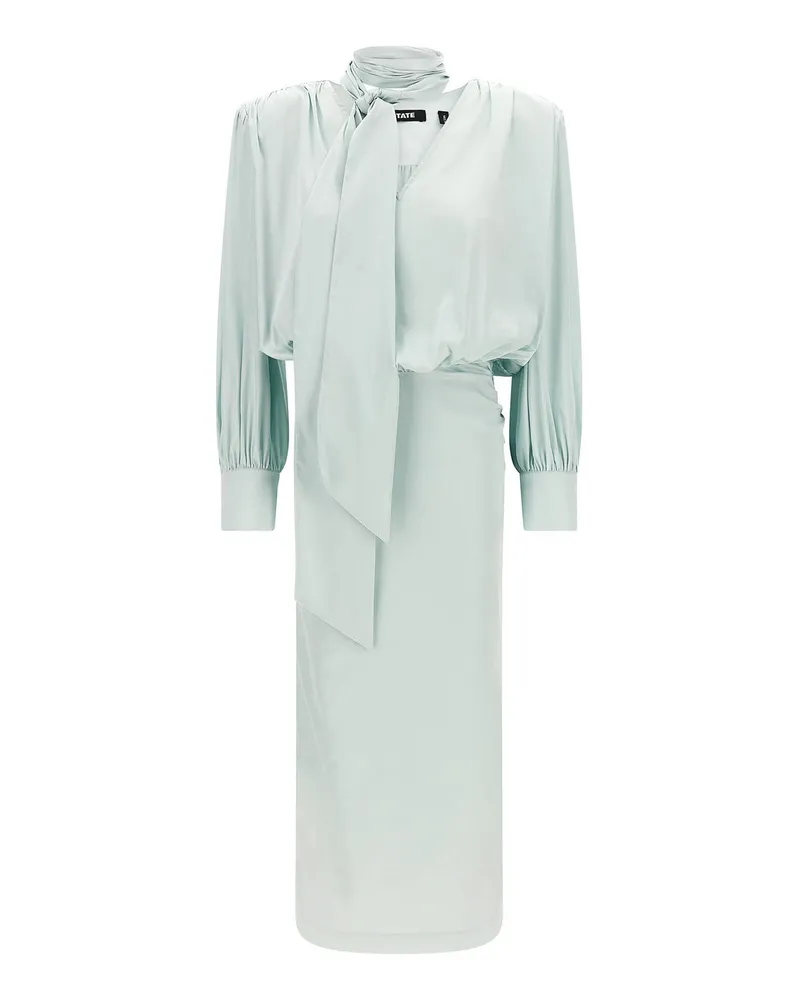 ROTATE Birger Christensen Maxikleid - Hellblau Hellblau