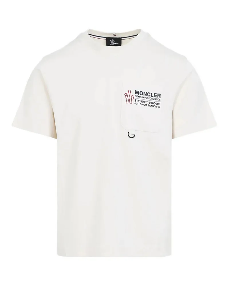 Moncler T-Shirt - Weiß Weiß