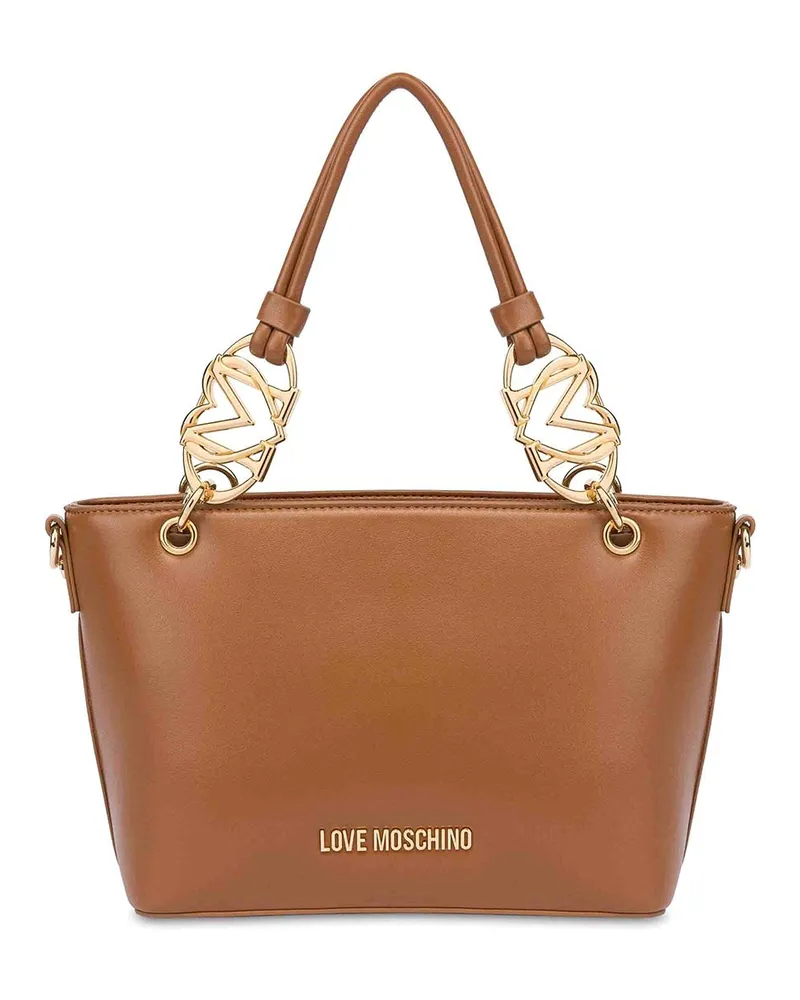 Moschino Umhängetasche - Braun Braun