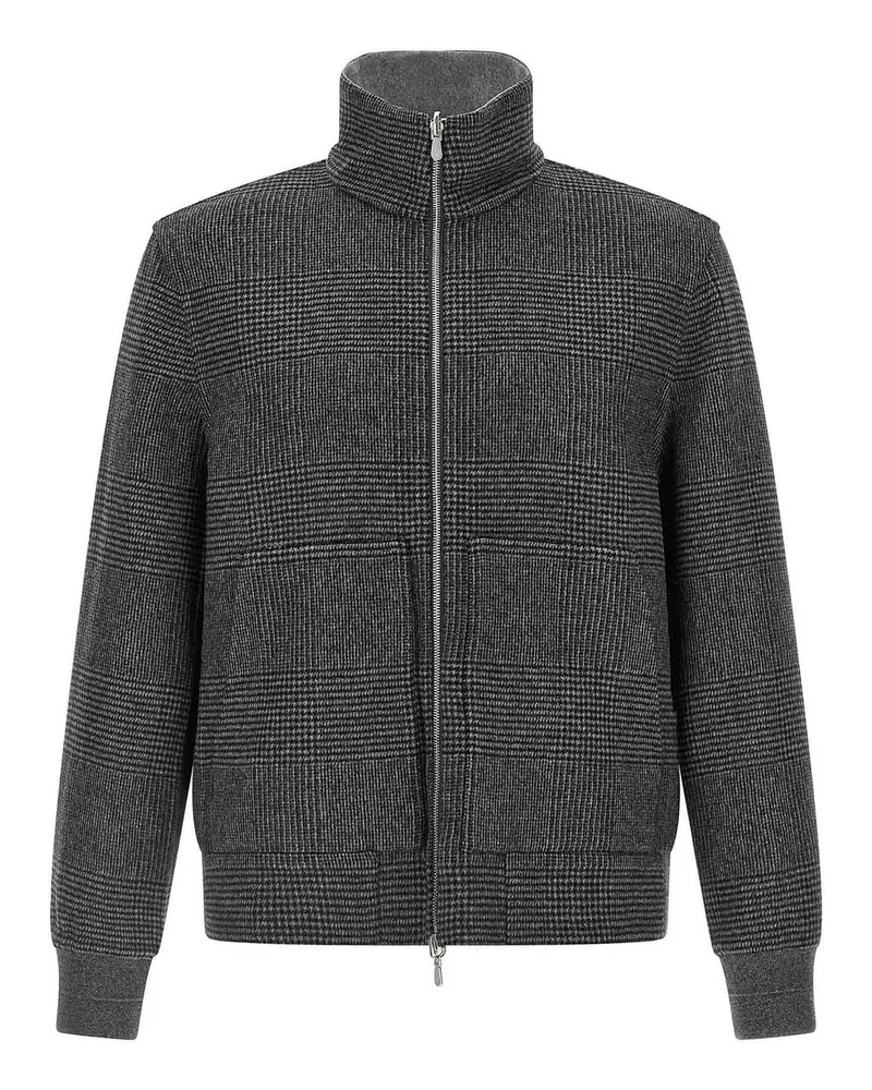 Brunello Cucinelli Bomberjacke - Grau Grau