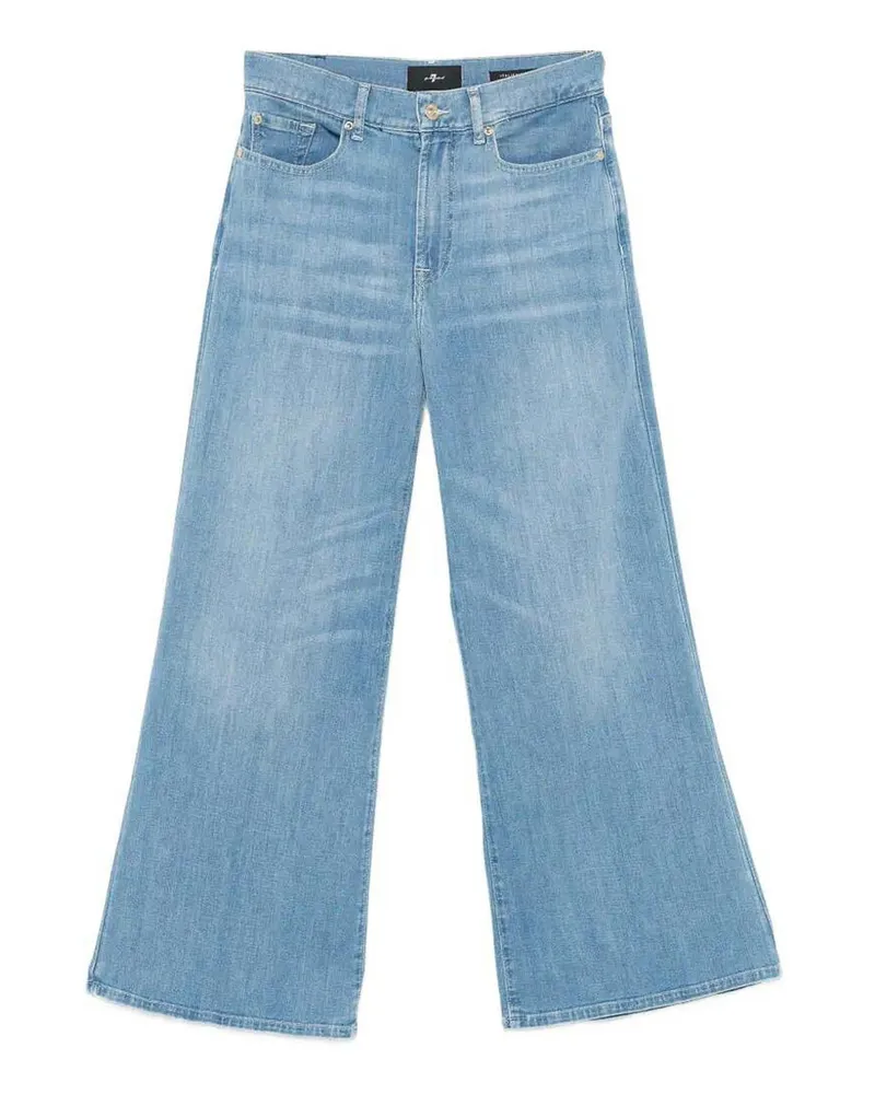 7 for all mankind Straight Leg Jeans - Hellblau Hellblau