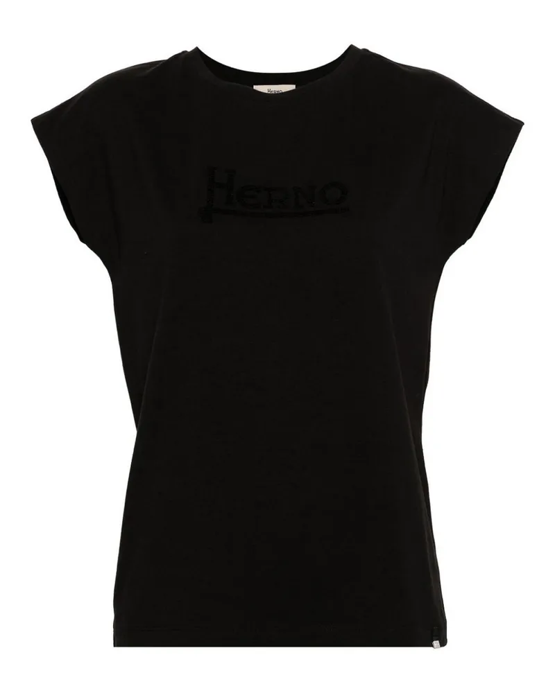 Herno T-Shirt - Schwarz Schwarz