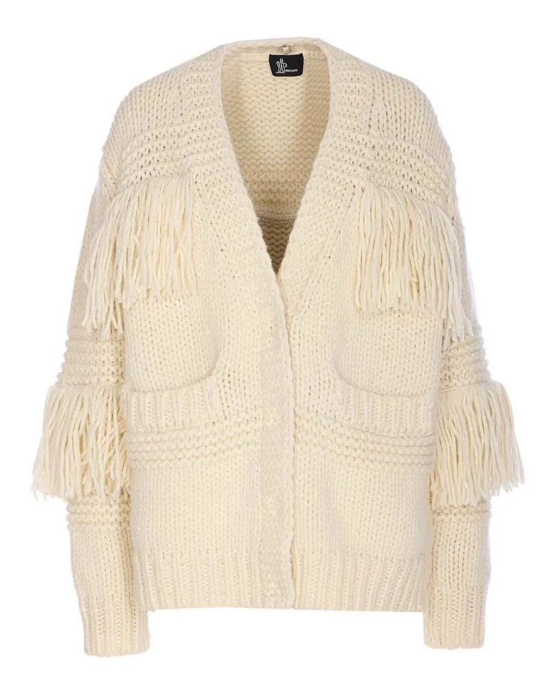 Moncler Cardigan - Weiß Weiß