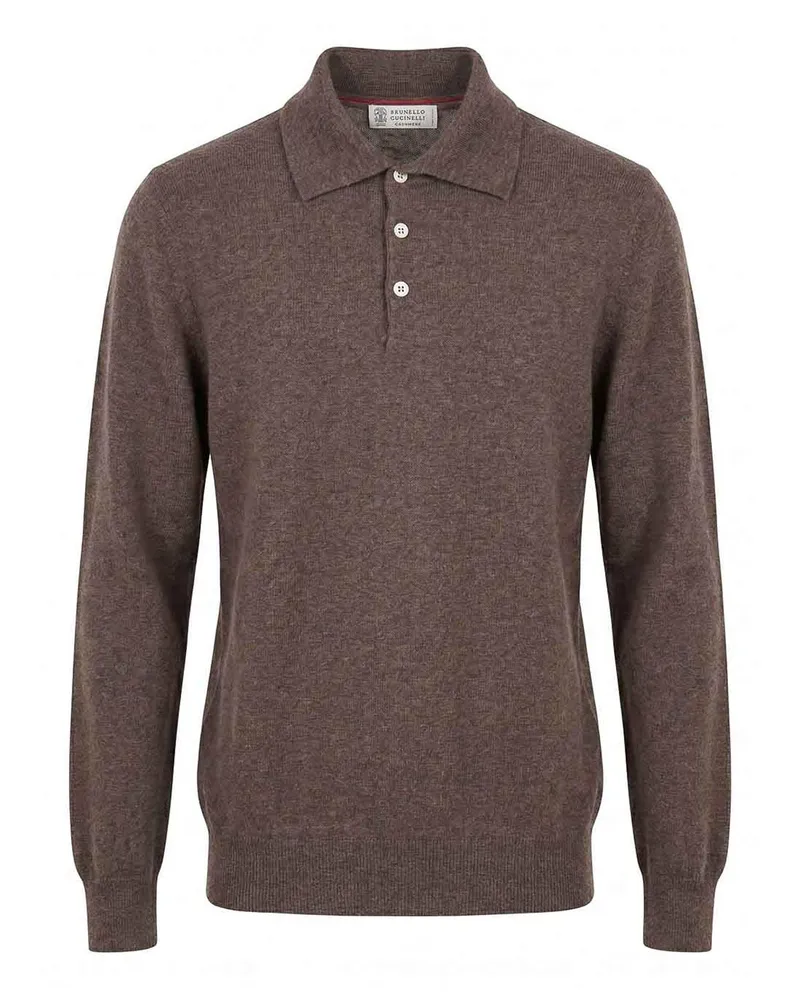 Brunello Cucinelli Rundhalspullover - Grau Grau