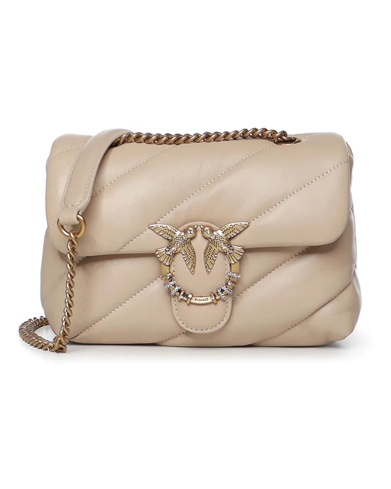 Pinko Schultertasche - Beige Beige