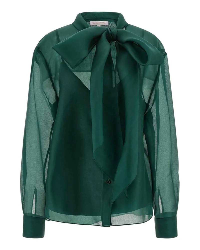 Carolina Herrera New York Bluse - Grün Grün